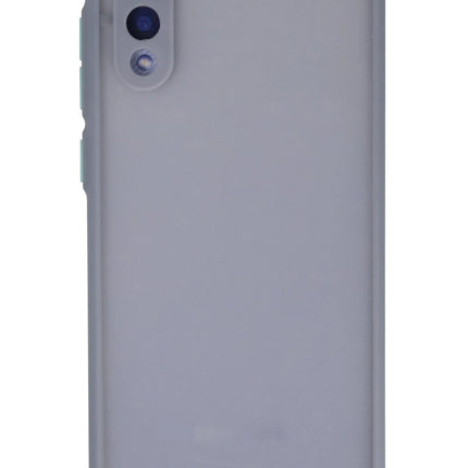 Samsung Galaxy A02 Montreal Silikon Kapak Kılıf - Gri