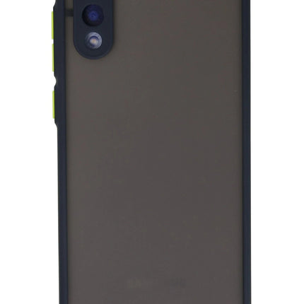 Samsung Galaxy A02 Montreal Silikon Kapak Kılıf - Lacivert