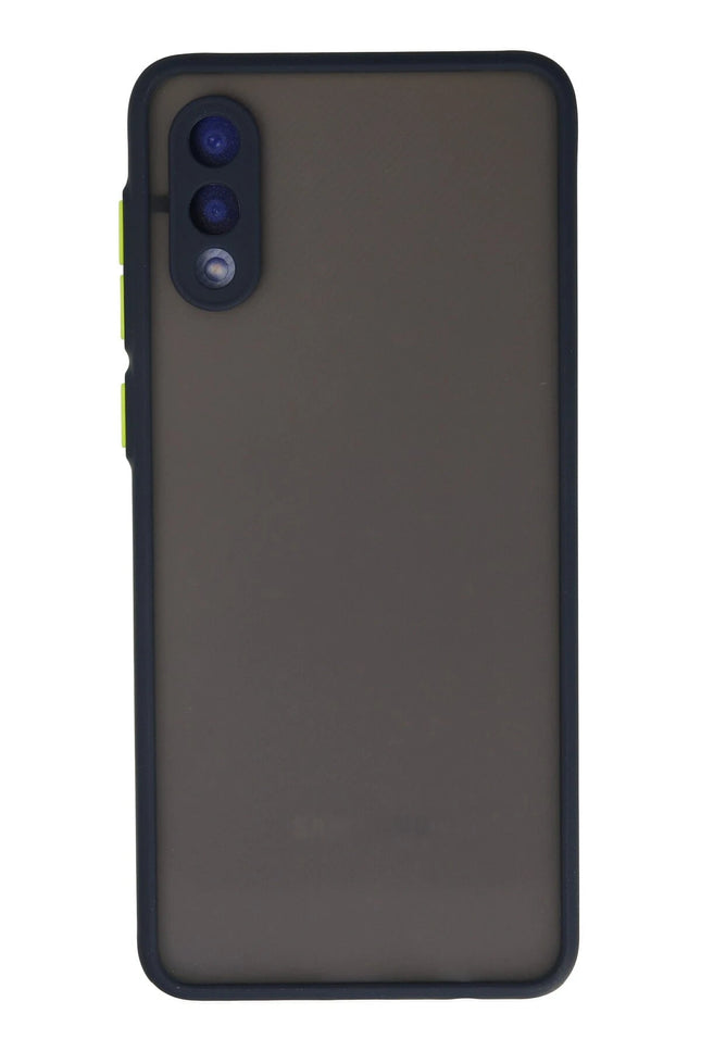Samsung Galaxy A02 Montreal Silikon Kapak Kılıf - Lacivert