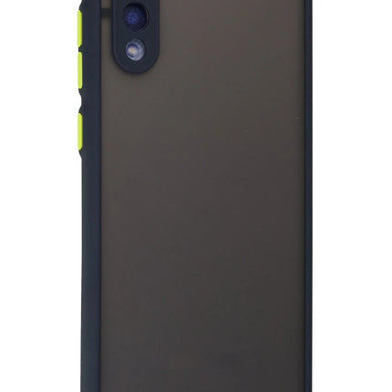 Samsung Galaxy A02 Montreal Silikon Kapak Kılıf - Lacivert 3