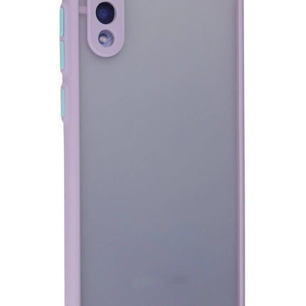 Samsung Galaxy A02 Montreal Silikon Kapak Kılıf - Mor 3