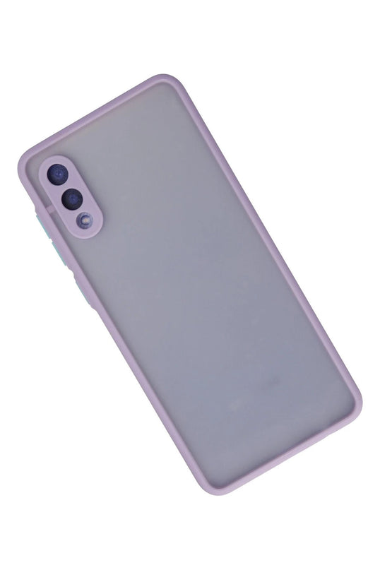 Samsung Galaxy A02 Montreal Silikon Kapak Kılıf - Mor 2