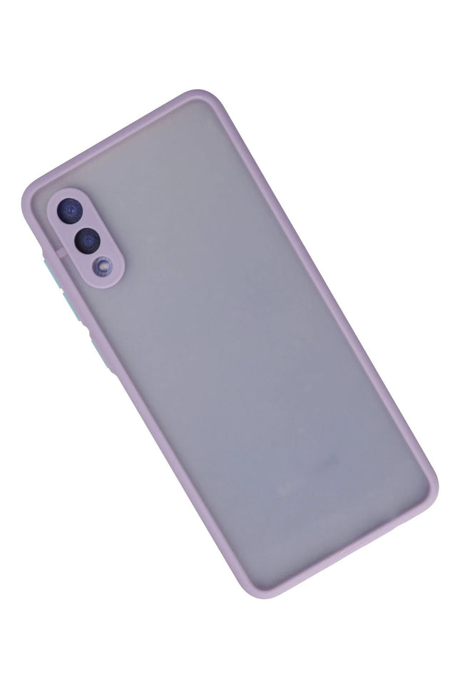 Samsung Galaxy A02 Montreal Silikon Kapak Kılıf - Mor 2