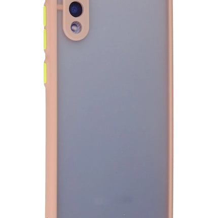 Samsung Galaxy A02 Montreal Silikon Kapak Kılıf - Pembe 3