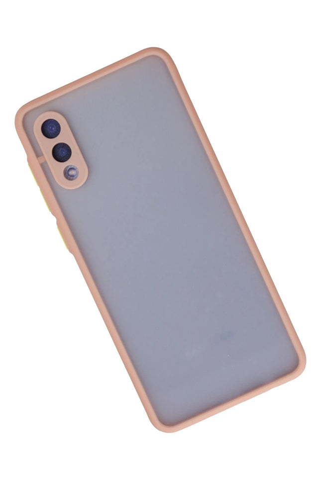 Samsung Galaxy A02 Montreal Silikon Kapak Kılıf - Pembe 2