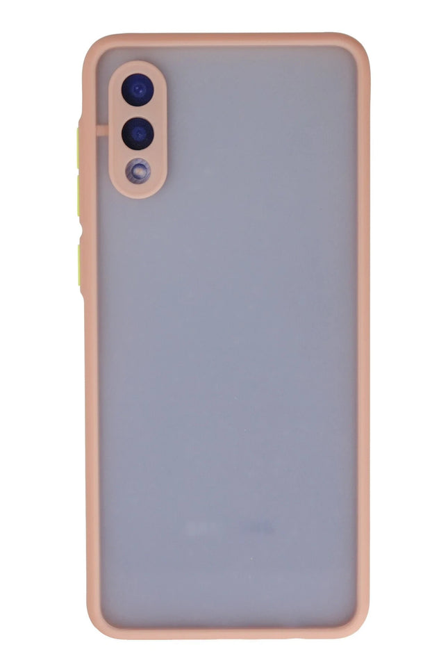 Samsung Galaxy A02 Montreal Silikon Kapak Kılıf - Pembe
