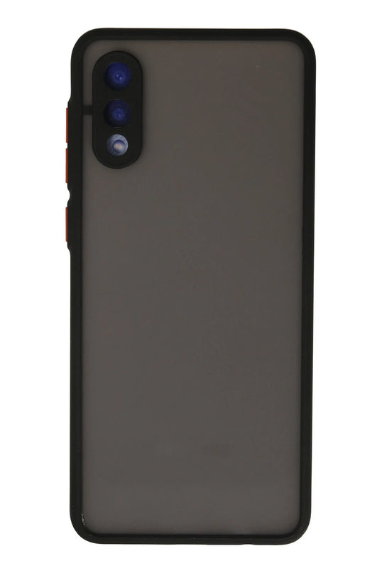 Samsung Galaxy A02 Montreal Silikon Kapak Kılıf - Siyah