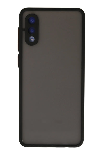 Samsung Galaxy A02 Montreal Silikon Kapak Kılıf - Siyah