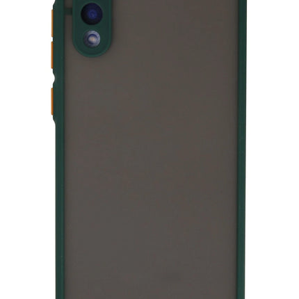 Samsung Galaxy A02 Montreal Silikon Kapak Kılıf - Yeşil