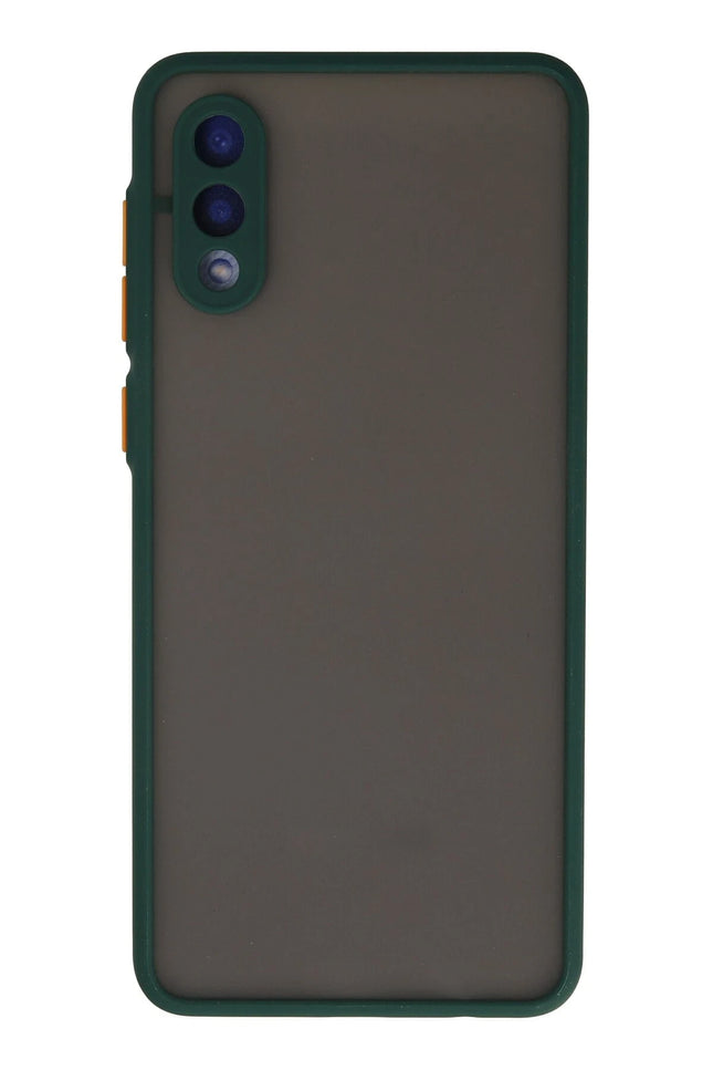 Samsung Galaxy A02 Montreal Silikon Kapak Kılıf - Yeşil