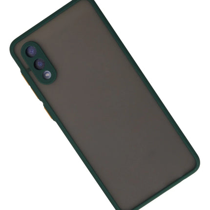 Samsung Galaxy A02 Montreal Silikon Kapak Kılıf - Yeşil 2