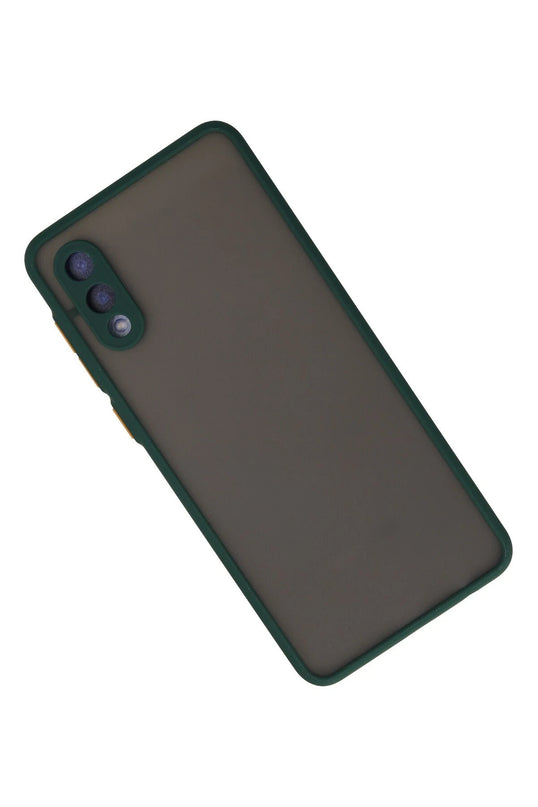 Samsung Galaxy A02 Montreal Silikon Kapak Kılıf - Yeşil 2