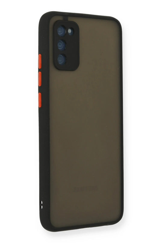 Samsung Galaxy A02S Montreal Silikon Kapak Kılıf - Siyah 2