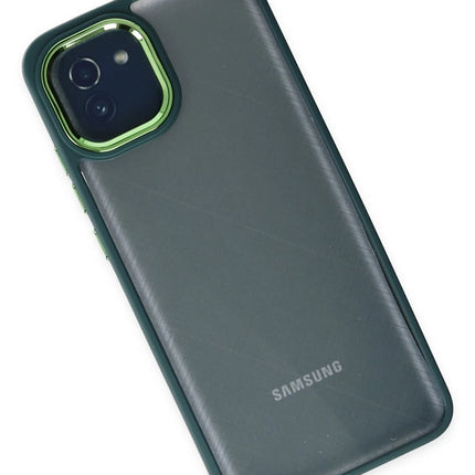 Samsung Galaxy A03 Dora Kapak Kılıf - Haki Yeşil 2