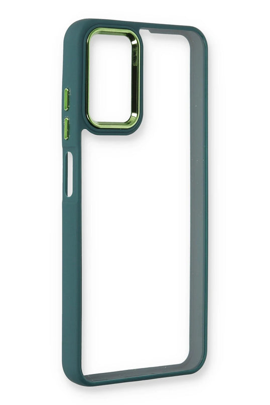 Samsung Galaxy A03S Dora Kapak Kılıf - Haki Yeşil 4