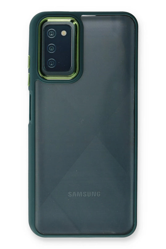 Samsung Galaxy A03S Dora Kapak Kılıf - Haki Yeşil 2