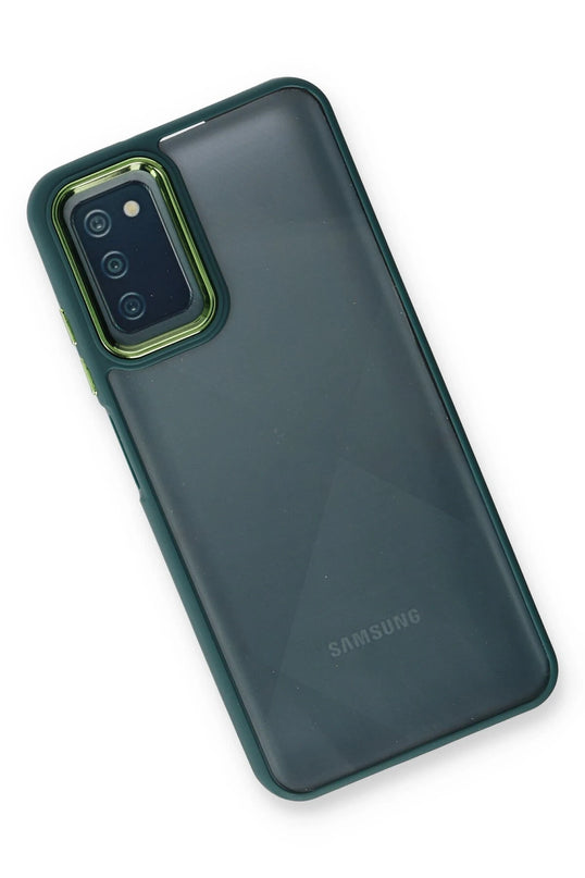 Samsung Galaxy A03S Dora Kapak Kılıf - Haki Yeşil 3