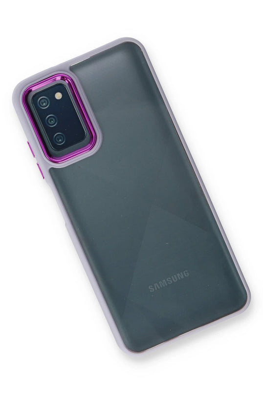 Samsung Galaxy A03S Dora Kapak Kılıf - Lila 3