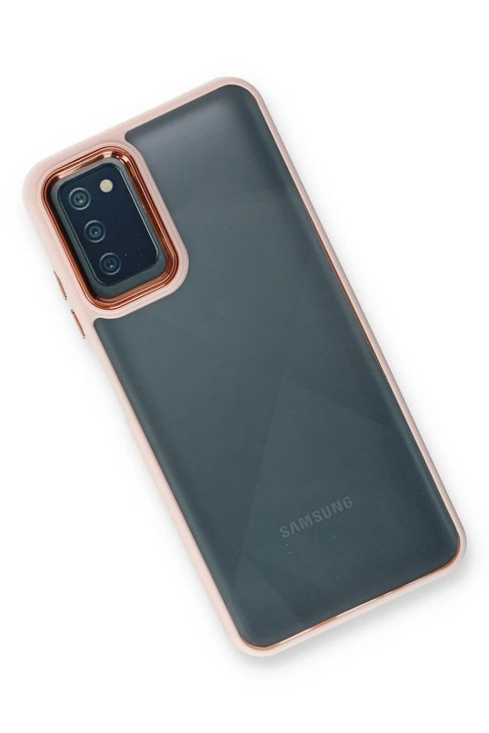 Samsung Galaxy A03S Dora Kapak Kılıf - Pudra 3