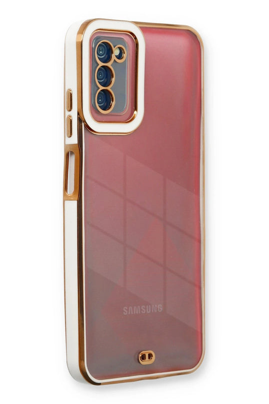 Samsung Galaxy A03S Liva Lens Silikon Kılıf - Beyaz