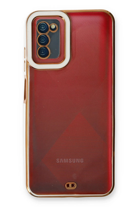 Samsung Galaxy A03S Liva Lens Silikon Kılıf - Beyaz 2