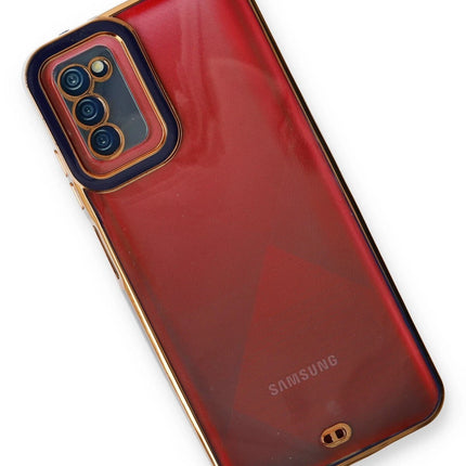 Samsung Galaxy A03S Liva Lens Silikon Kılıf - Mavi 3