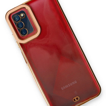 Samsung Galaxy A03S Liva Lens Silikon Kılıf - Rose 3