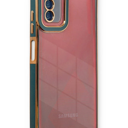 Samsung Galaxy A03S Liva Lens Silikon Kılıf - Yeşil