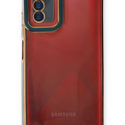 Samsung Galaxy A03S Liva Lens Silikon Kılıf - Yeşil 2