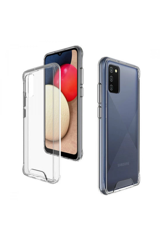 Samsung Galaxy A03S Lüx Şeffaf Silikon Kılıf 3