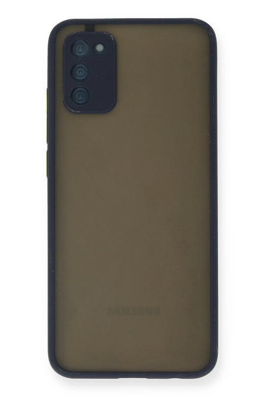 Samsung Galaxy A03S Montreal Silikon Kapak Kılıf - Lacivert