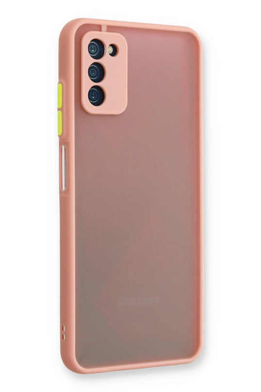 Samsung Galaxy A03S Montreal Silikon Kapak Kılıf - Pembe 2