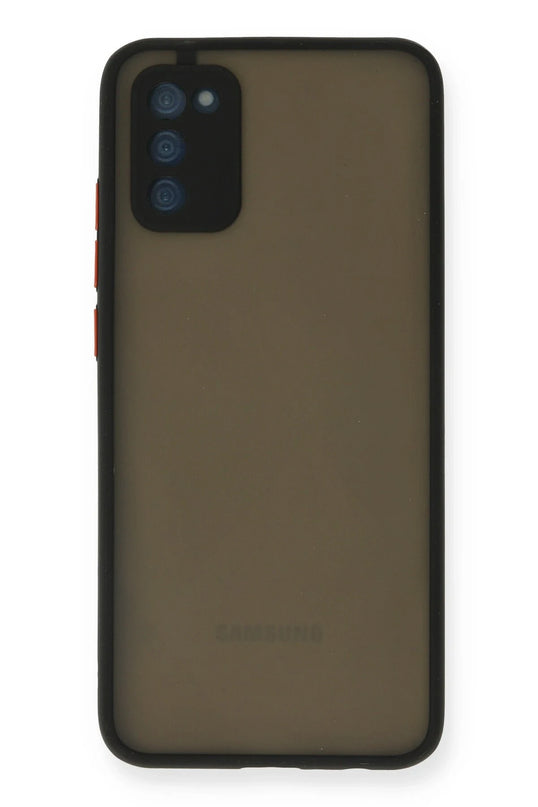 Samsung Galaxy A03S Montreal Silikon Kapak Kılıf - Siyah
