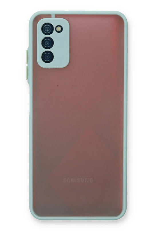 Samsung Galaxy A03S Montreal Silikon Kapak Kılıf - Turkuaz