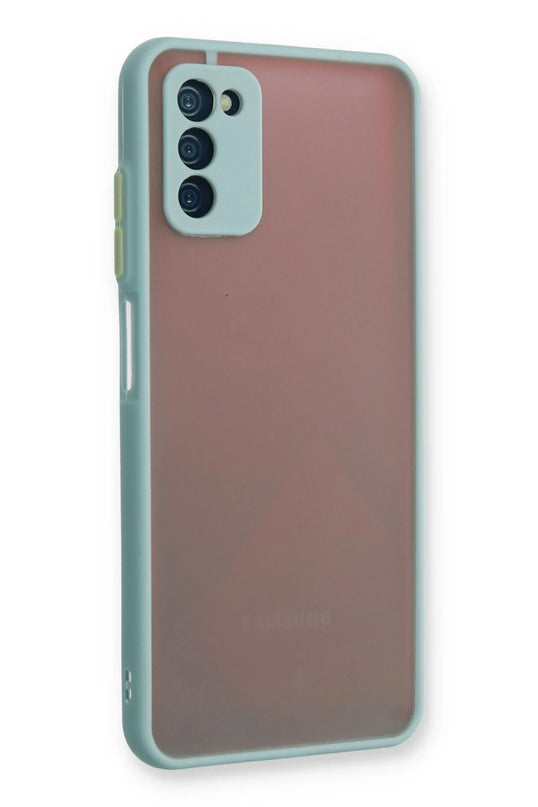 Samsung Galaxy A03S Montreal Silikon Kapak Kılıf - Turkuaz 2