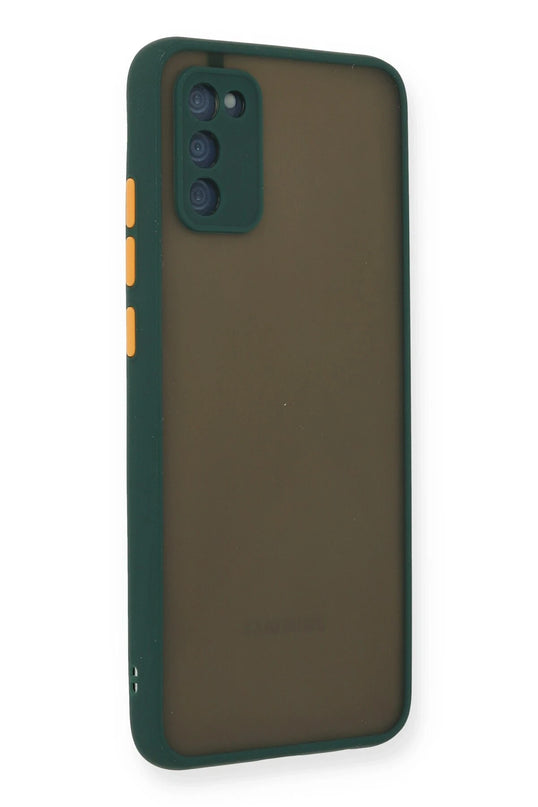 Samsung Galaxy A03S Montreal Silikon Kapak Kılıf - Yeşil 2