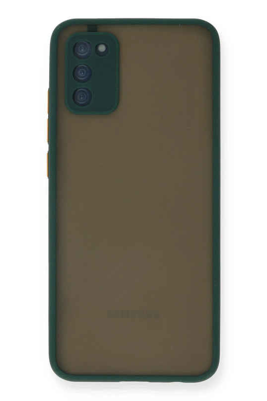 Samsung Galaxy A03S Montreal Silikon Kapak Kılıf - Yeşil
