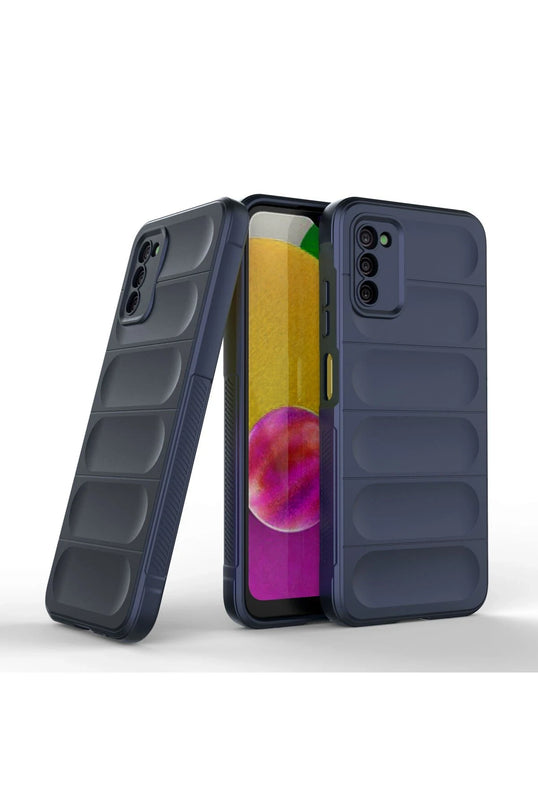 Samsung Galaxy A03S Optimum Silikon Kılıf - Lacivert 2
