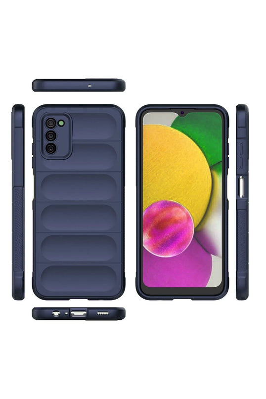 Samsung Galaxy A03S Optimum Silikon Kılıf - Lacivert 3