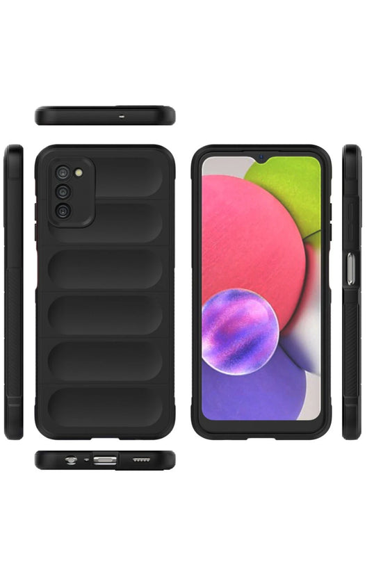 Samsung Galaxy A03S Optimum Silikon Kılıf - Siyah 2