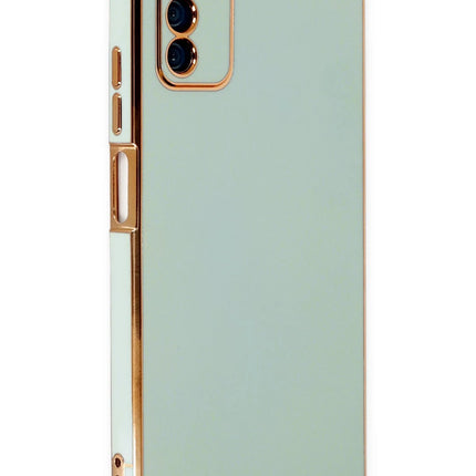 Samsung Galaxy A03S Volet Silikon Kılıf - Açık Yeşil