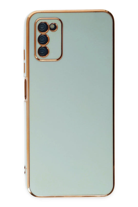 Samsung Galaxy A03S Volet Silikon Kılıf - Açık Yeşil 2