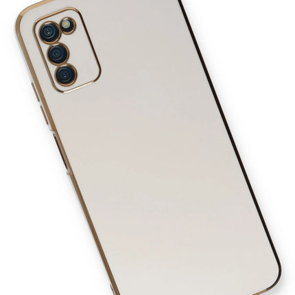 Samsung Galaxy A03S Volet Silikon Kılıf - Beyaz 3