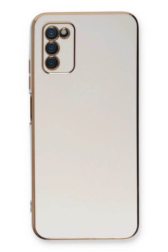 Samsung Galaxy A03S Volet Silikon Kılıf - Beyaz 2