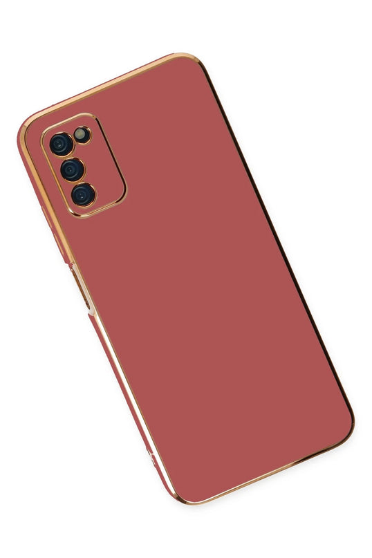 Samsung Galaxy A03S Volet Silikon Kılıf - Kırmızı 3