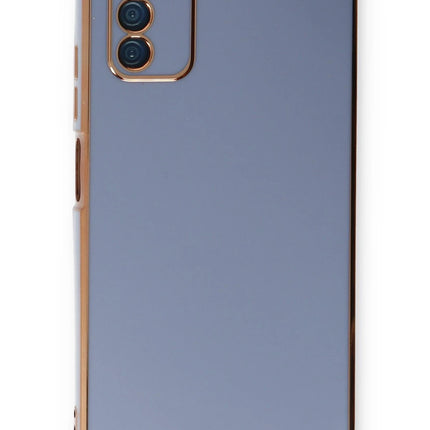 Samsung Galaxy A03S Volet Silikon Kılıf - Mavi 2