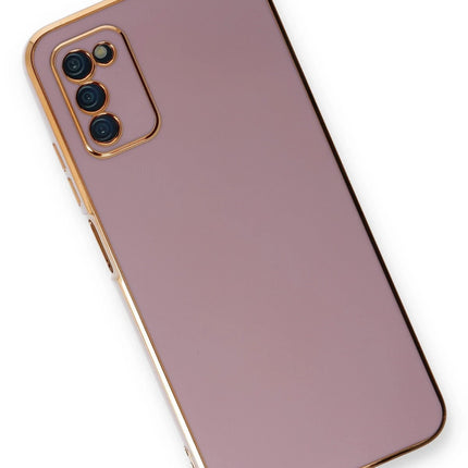 Samsung Galaxy A03S Volet Silikon Kılıf - Mor 3