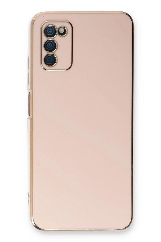 Samsung Galaxy A03S Volet Silikon Kılıf - Pembe 2
