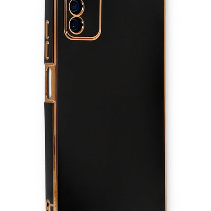 Samsung Galaxy A03S Volet Silikon Kılıf - Siyah