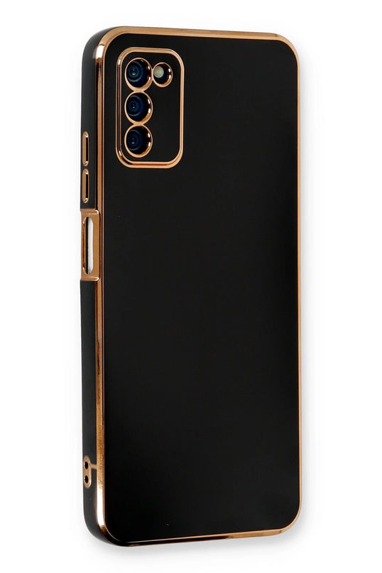 Samsung Galaxy A03S Volet Silikon Kılıf - Siyah
